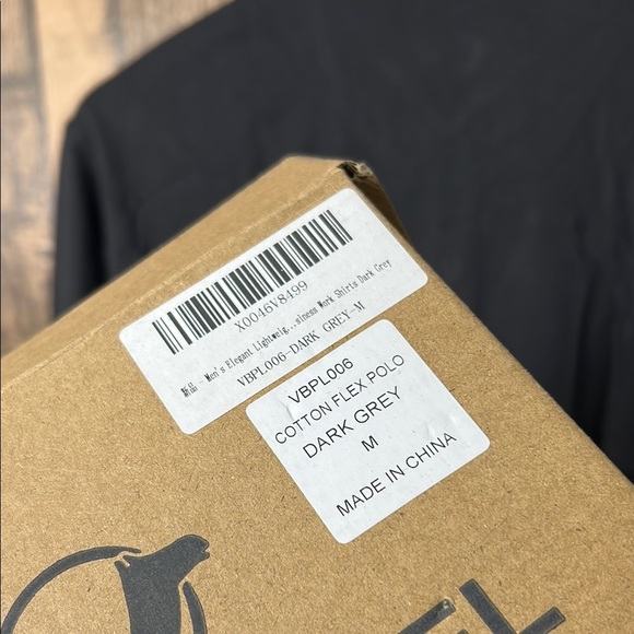 Dark gray  Button-Up Shirt - Picture 11 of 11